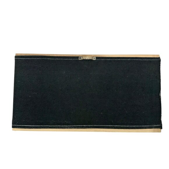 Virginia-Themed Wooden Sign Black Canvas Metal State Cutout Heart Magnet & Clip - Picture 8 of 12